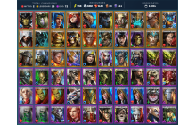 Hierophant Lazarius Mythical | 25 Legend | 72 Epic | 8.2K Gems | 95K Energy | 1300+ Days [Theodosia | Aphidus the Hivelord]