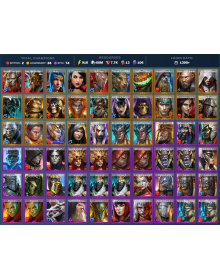 Gizmak Mythical | 24 Legend | 74 Epic | 7.8K Gems | 91K Energy | 1300+ Days [Alaz | Venus | Ninja | Tatura | Astralon | Roric]