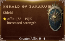 Herald of Zakarum [ ⭐️ Affix: HIGH ROLL] Awakening SC