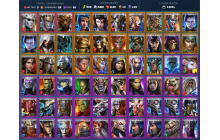 Arbais Mythical | 24 Legend | 67 Epic | 8.2K Gems | 94K Energy | 1300+ Days [Gharol | Mezomel | Ninja | Iron | Saito | Lanakis]