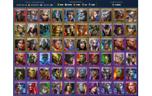 The Calamitus Mythical | 25 Legend | 78 Epic | 7.8K Gems | 92K Energy | 1300+ Days [Joan the Luminant | Gharol | Ninja | Brakus]