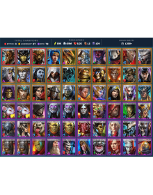 Alaz Mythical | 28 Legend | 80 Epic | 8.4K Gems | 90K Energy | 1300+ Days [Aphidus the Hivelord | Mezomel | Ninja | Ailil]