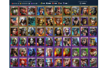 Theodosia Mythical | 25 Legend | 68 Epic | 8K Gems | 92K Energy | 1300+ Days [Fjorad | Ash'nar | Ninja | Countess Lix | Big 'Un]
