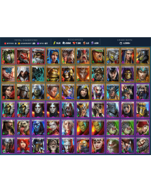 Theodosia Mythical | 25 Legend | 68 Epic | 8K Gems | 92K Energy | 1300+ Days [Fjorad | Ash'nar | Ninja | Countess Lix | Big 'Un]