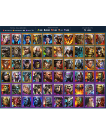 Starsage Galathir Mythical | 31 Legend | 75 Epic | 7.9K Gems | 93K Energy | 1300+ Days [Krixia | Wythir | Ninja | Vizier]