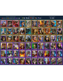 Toshiro Mythical | 27 Legend | 80 Epic | 7.9K Gems | 99K Energy | 1300+ Days [Nell Blackteeth | Frolni | Ninja | Supreme Kael]