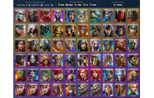 Arbais Mythical | 25 Legend | 71 Epic | 7.9K Gems | 93K Energy | 1300+ Days [The Calamitus | Frolni | Ninja | Teodor | Brogni]