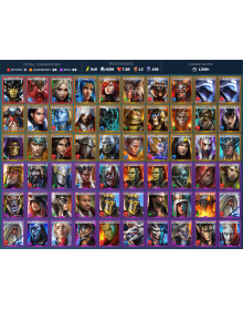 Aphidus Mythical | 26 Legend | 69 Epic | 8K Gems | 92K Energy | 1300+ Days [Joan the Luminant | Frolni | Ninja | Vizier]