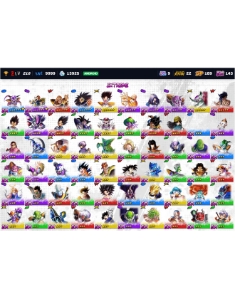 15.2K Chrono Crystals | UL Super Vegito | UL SS Ros&eacute; Goku Black | UL Majin Vegeta | UL SS4 Vegeta [11UL | 23LL | 193SP]
