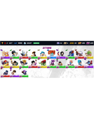 15.4K Chrono Crystals | LR SS3 Goku (Mini) | UL SS Goku | UL SS4 Vegeta [1LR | 11UL | 19LL | 199SP]