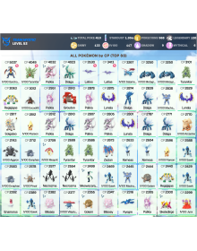 Legendary: 120 | Shiny: 133 | Hundo: 117 | ShinyLegend: 8 [Level: 52 | Stardust: 1.3m | Team: Mystic]