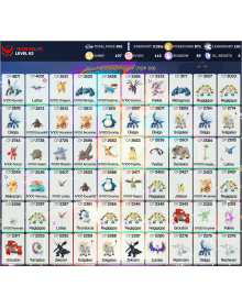 Legendary: 101 | Shiny: 107 | Hundo: 112 | ShinyLegend: 4 [Level: 62 | Stardust: 3.33m | Team: Valor]