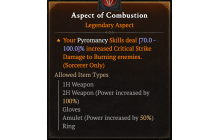 Aspect of Combustion [Max Roll]
