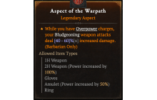 Aspect of the Warpath [Max Roll]