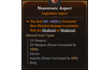 Neurotoxic Aspect [Max Roll]