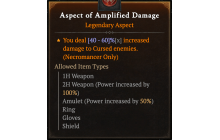 Aspect of Amplified Damage [Max Roll]