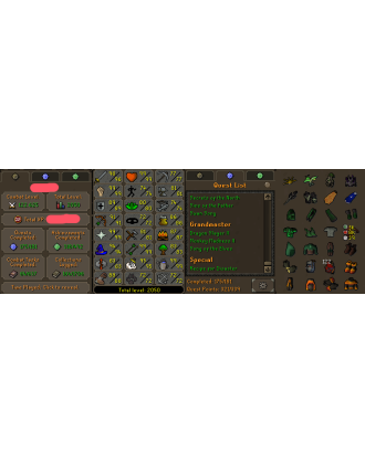 Main | TTL: 2050 | CL: 122 | QP: 321 [Avernic Defender, Fire Cape, B Gloves, Rigour, Augury, Ava's, Max POH + MORE!]