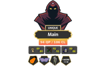 Main | Starter | TTL: 1337 | CL: 106 | QP: 94 [Fire Cape, MM1, MA1 & MA2, Piety, God Book + MORE!]