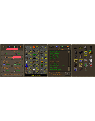 Main | Staker | TTL: 1971 | CL: 126 | QP: 110 [Max Combat, Max Melee, Void, Pets, 99 PRAYER, 99 MAGE, 99 RAN + MORE!]