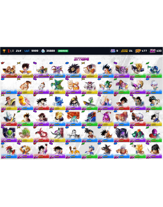 43.6K Chrono Crystals | UL SS Goku | UL FF Frieza: Full Power | UL Majin Vegeta | LL SS Goku [9UL | 21LL | 177SP]