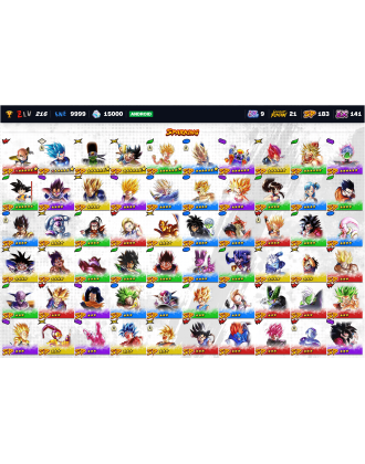 14.8K Chrono Crystals | UL Super Full Power Saiyan 4 Goku | UL Majin Vegeta | UL UI -Sign- Goku | LL Goku [10UL | 22LL | 187SP]