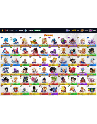 15.3K Chrono Crystals | UL Beast Gohan | UL SS Ros&eacute; Goku Black | UL Super Janemba | UL SS Goku [10UL | 22LL | 214SP]