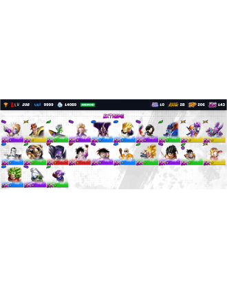 13.8K Chrono Crystals | UL Super Vegito | UL SS4 Vegeta | UL SS Trunks (Adult) | UL Majin Vegeta [10UL | 28LL | 210SP]