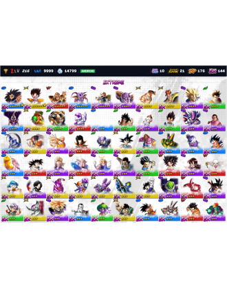 14.7K Chrono Crystals | UL FF Frieza: Full Power | UL SS4 Vegeta | UL Buu: Kid | UL SS Goku [11UL | 22LL | 178SP]