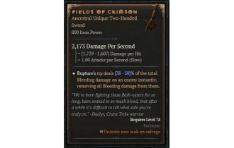 Fields of Crimson [ ⭐️ Affix: MAX ROLL]