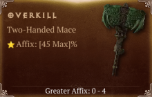 Overkill [ ⭐️ Affix: MAX ROLL]