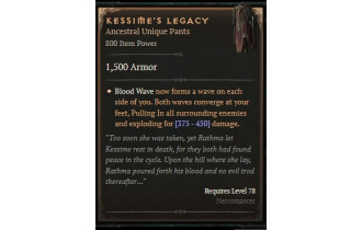 Kessime's Legacy [ ⭐️ Affix: MAX ROLL]