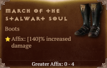March of the Stalwart Soul [ ⭐️ Affix: MAX ROLL]