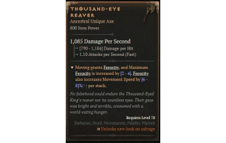 Thousand-Eye Reaver [ ⭐️ Affix: MAX ROLL]