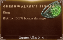 Greenwalker's Signet [ ⭐️ Affix: MAX ROLL]