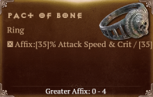 Pact of Bone [ ⭐️ Affix: MAX ROLL]