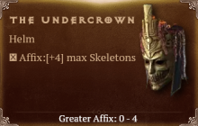 The Undercrown [ ⭐️ Affix: MAX ROLL]