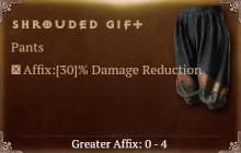 Shrouded Gift [ ⭐️ Affix: MAX ROLL]