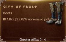 Gift of Frost [ ⭐️ Affix: MAX ROLL]
