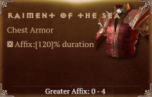 Raiment of the Sea [ ⭐️ Affix: MAX ROLL]