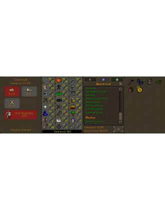 Pure - 1 DEF | TTL: 963 | CL: 72 | QP: 56 [Ava's, Mithril Gloves, DT1 + MORE!]