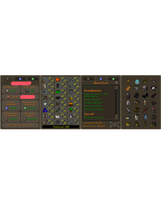 Main | TTL: 2110 | CL: 119 | QP: 314 [Dizana's Quiver, Fire Cape, B Gloves, Rigour, Augury, Ava's, Max POH, MM2 + MORE!]