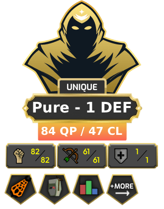 Pure - 1 DEF | TTL: 947 | CL: 47 | QP: 84 [Infernal, Ava's, God Book + MORE!]