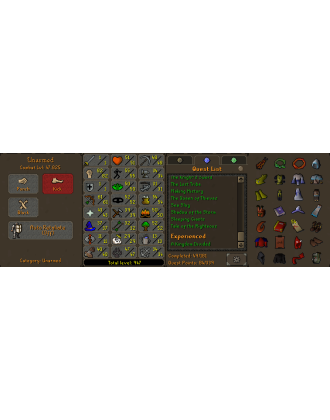 Pure - 1 DEF | TTL: 947 | CL: 47 | QP: 84 [Infernal, Ava's, God Book + MORE!]