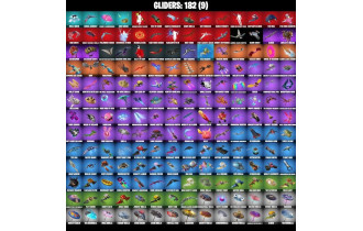 UNIQUE - Laught It Up, Mandalorian Beskar [212 Skins, 950 Vbucks, 246 Axes, 163 Emotes, 182 Gliders and MORE!]