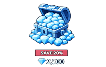 Insane Diamonds(+2500Diamonds) [Storage Hunters: Open World]