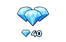 Medium Diamonds(+40Diamonds) [Storage Hunters: Open World]