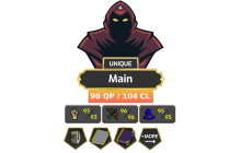 Main | Starter | TTL: 1180 | CL: 104 | QP: 90 [Ava's, Lunars, DT1, Piety, Pets, God Book + MORE!]