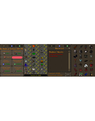 Main | Staker | TTL: 2160 | CL: 126 | QP: 333 [Max Combat, Max Melee, Infernal, Avernic Defender, Fire Cape, B Gloves + MORE!]