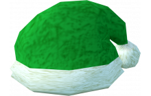 Green Santa Hat [RS3 Rare]