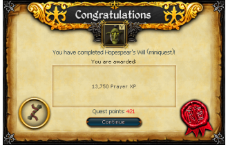 Hopespear's Will [RS3 Service]